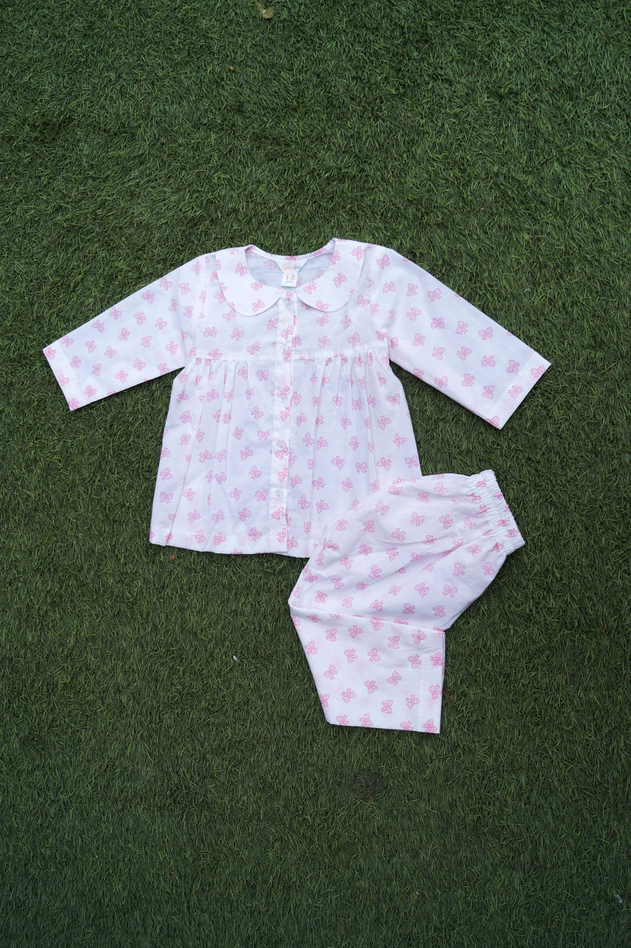 Pink Bows Sleepwear (Girls)