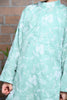 Sea green Cotton Mul Floral Embroidary Kurta With Pant For Boys