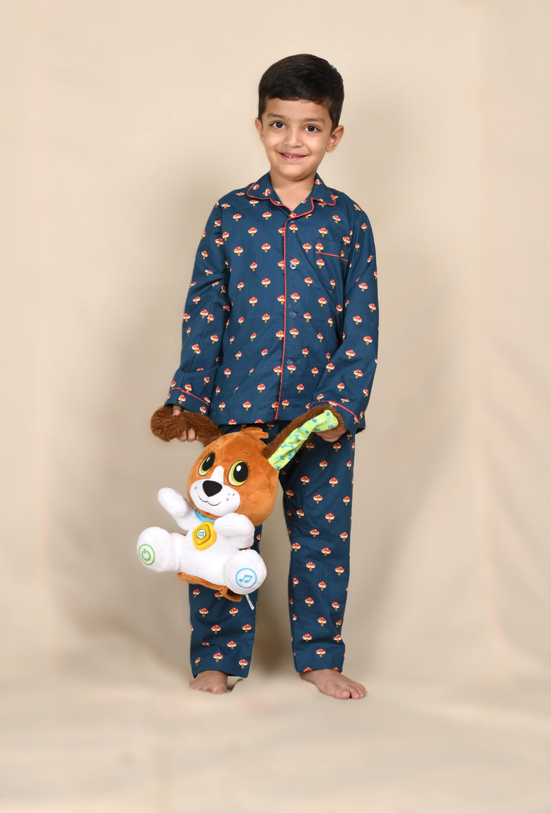 Mushroom Print Sleepwear