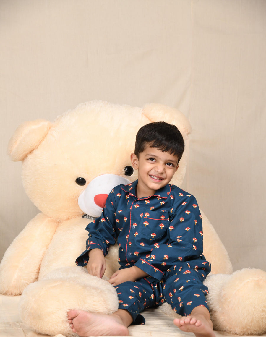 Mushroom Print Sleepwear