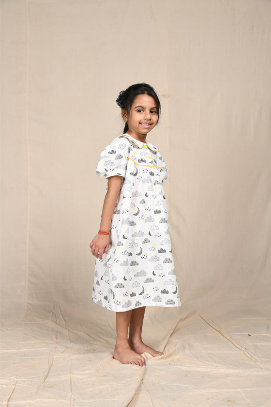 Grey Clouds Nightie