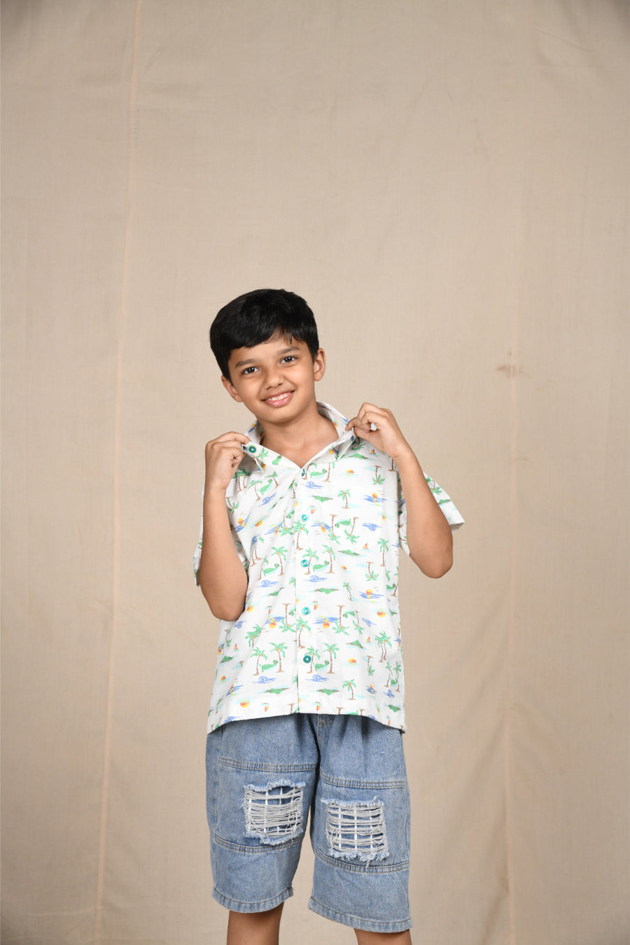 Beach Life Printed Shirt