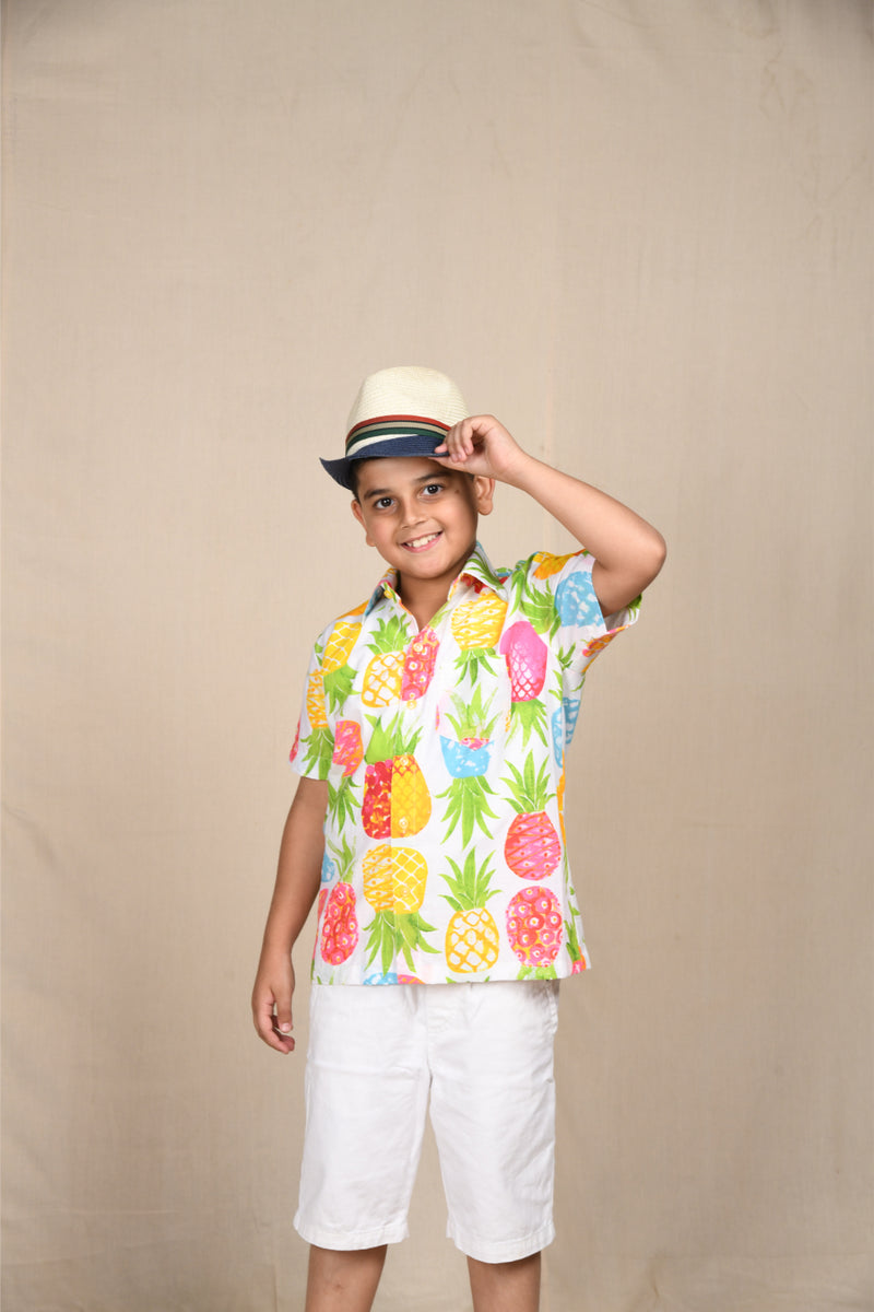 Pineapple Printed Shirt