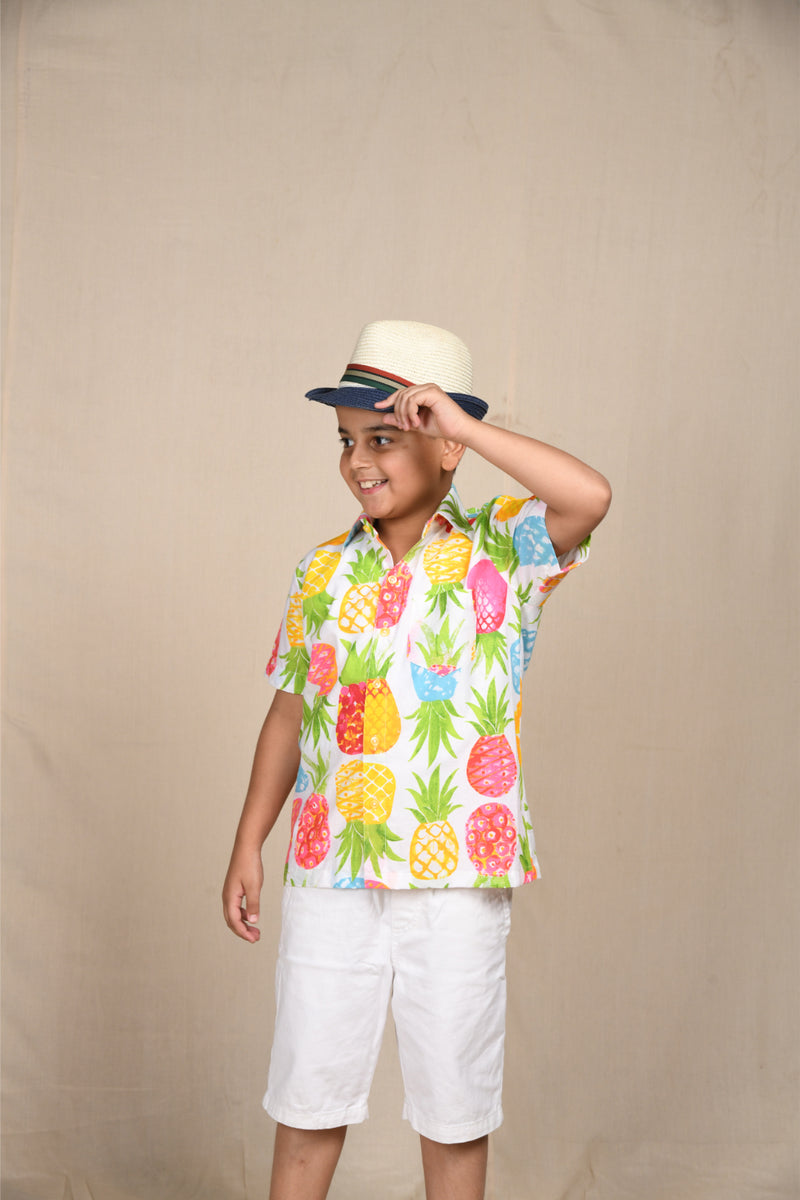 Pineapple Printed Shirt