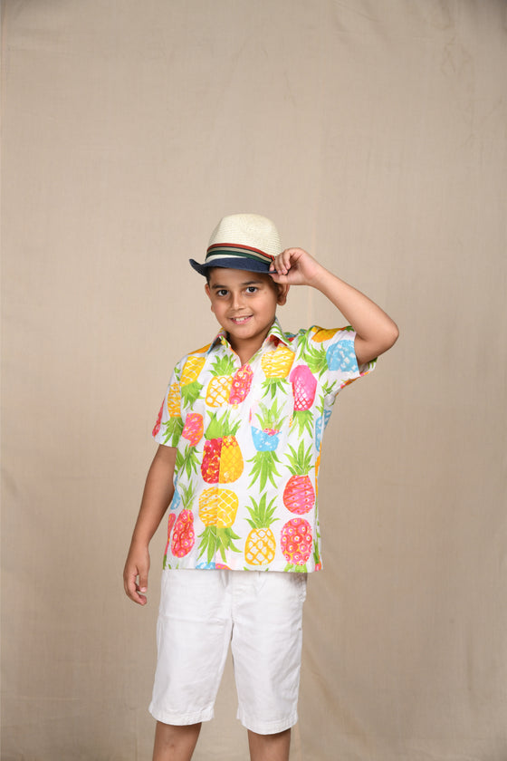 Pineapple Printed Shirt