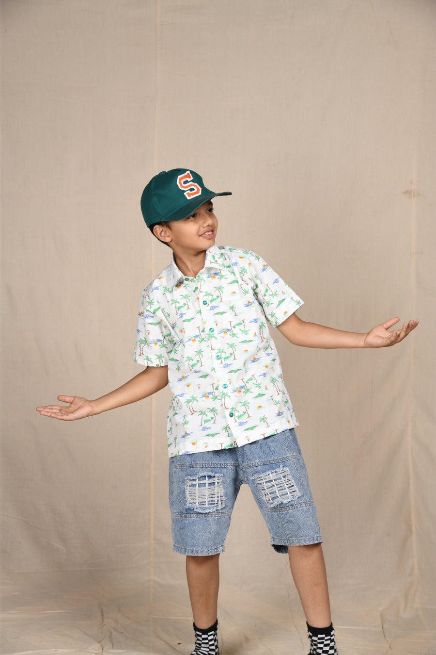 Beach Life Printed Shirt