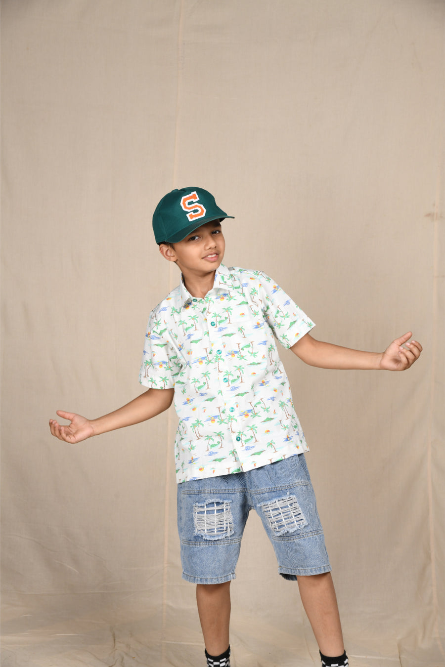 Beach Life Printed Shirt