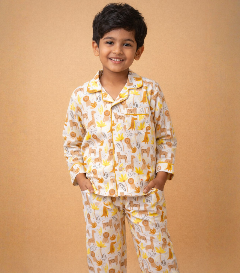 Jungle Sleepwear-yellow