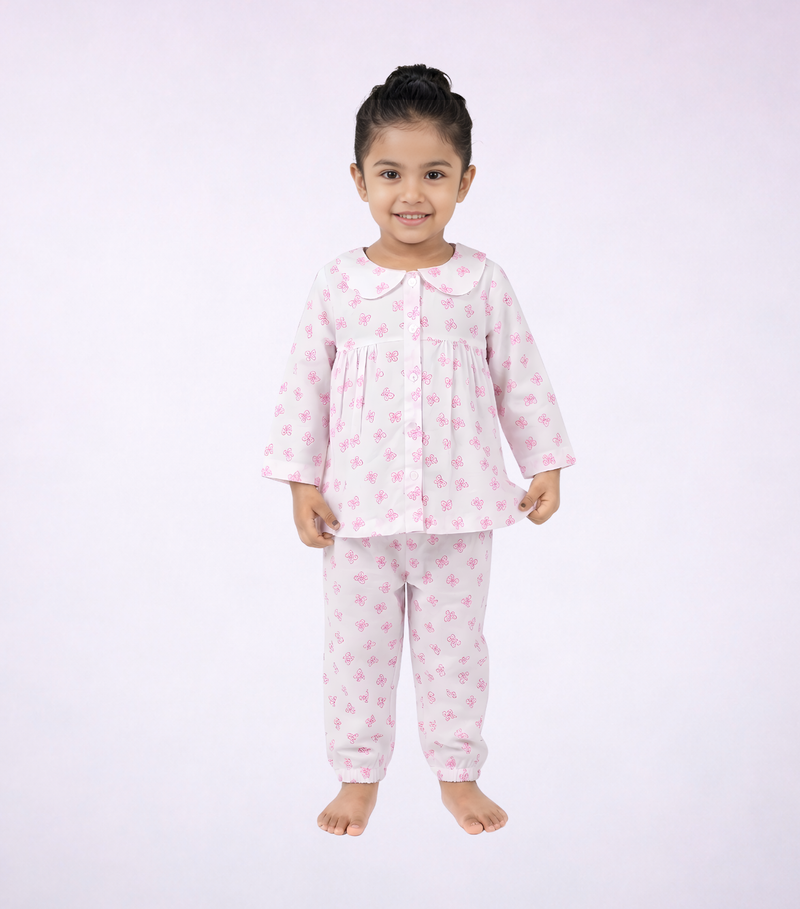 Pink Bows Sleepwear (Girls)