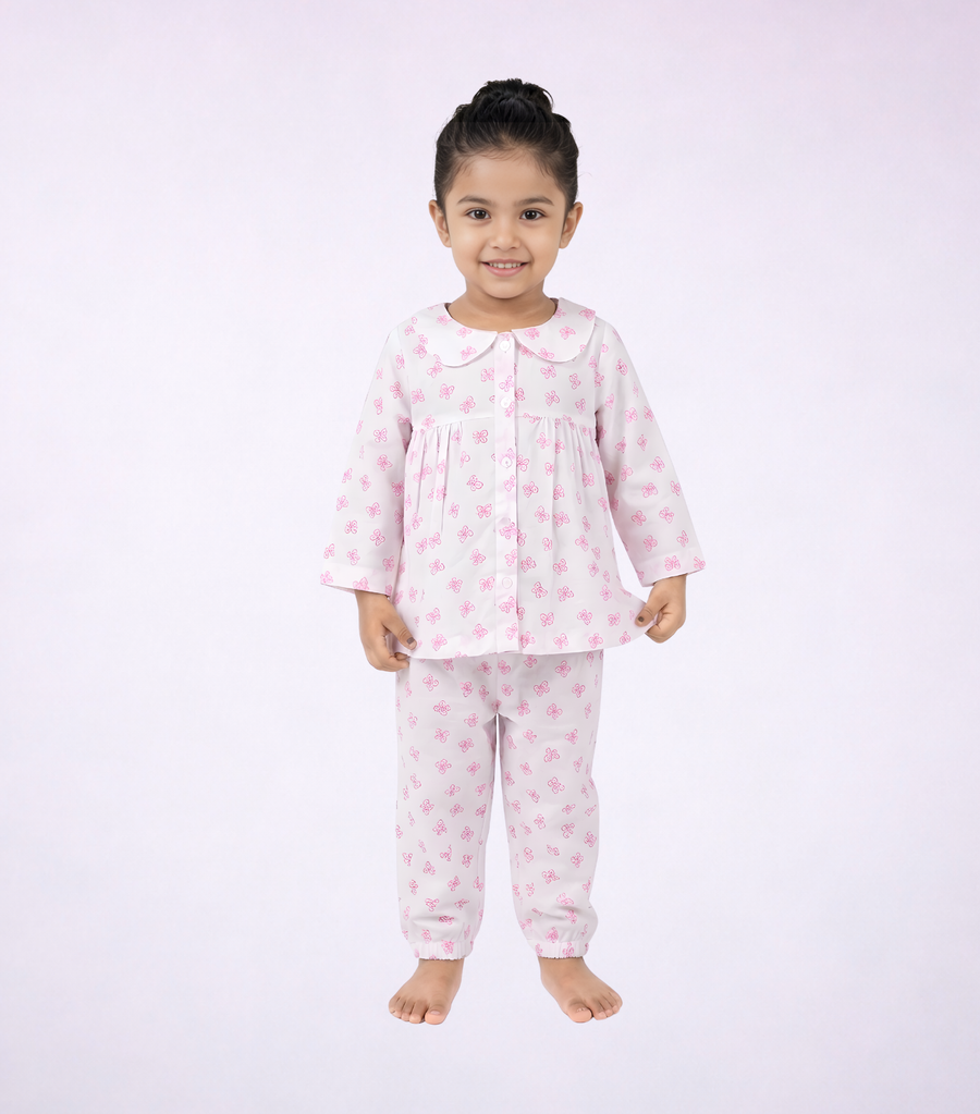 Pink Bows Sleepwear (Girls)