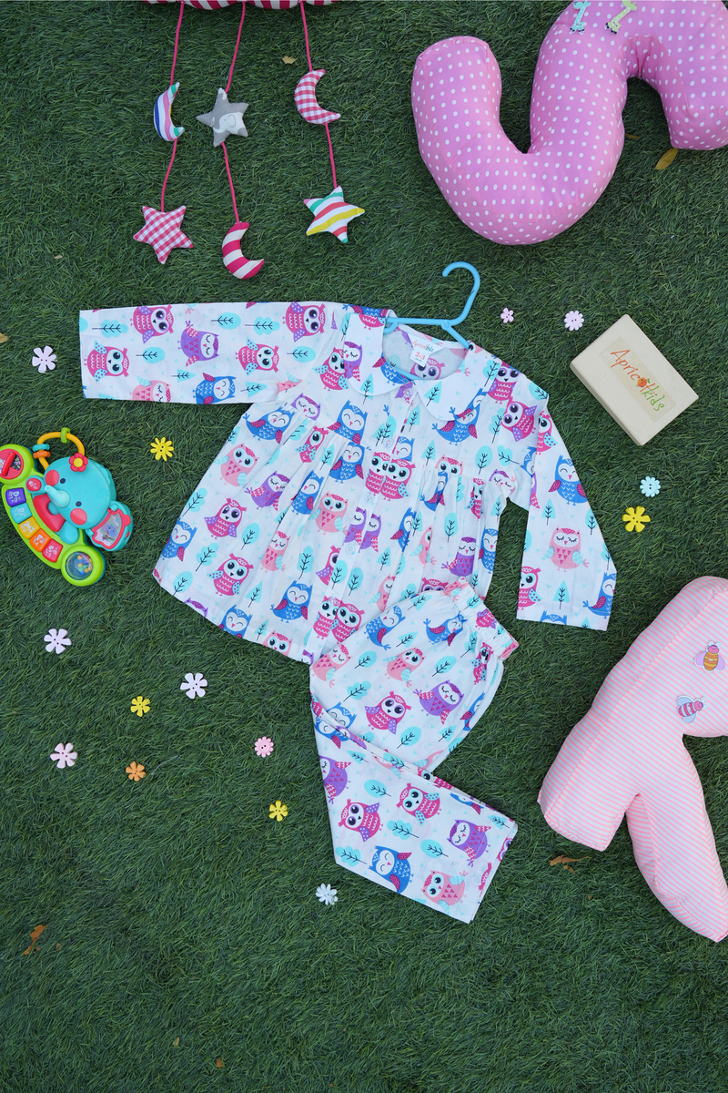 Whimsical Owls Sleepwear