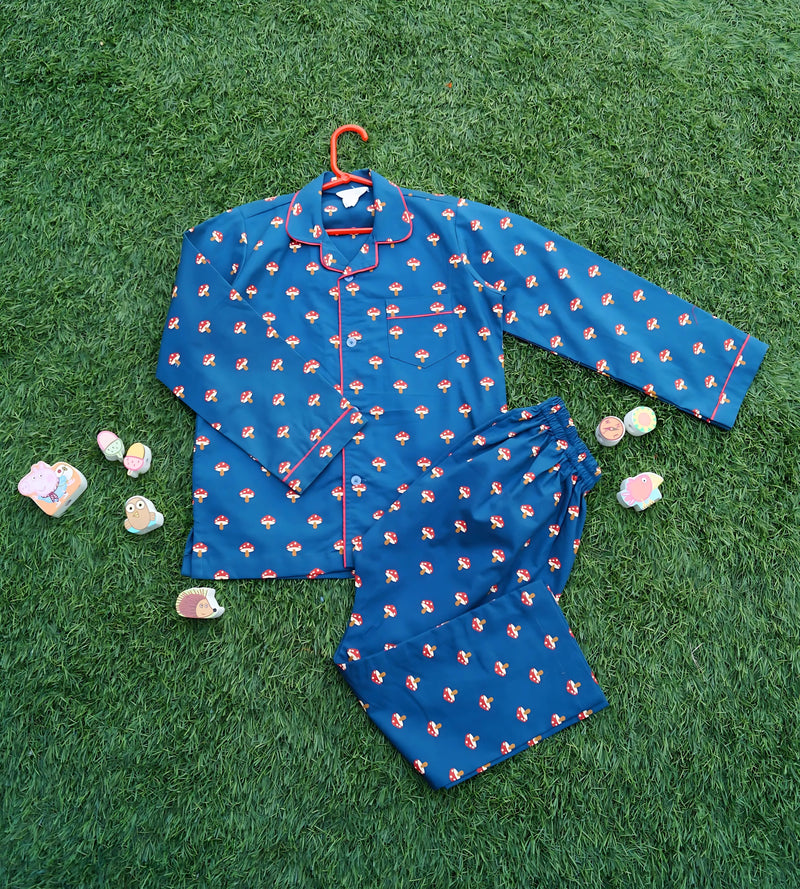 Mushroom Print Sleepwear