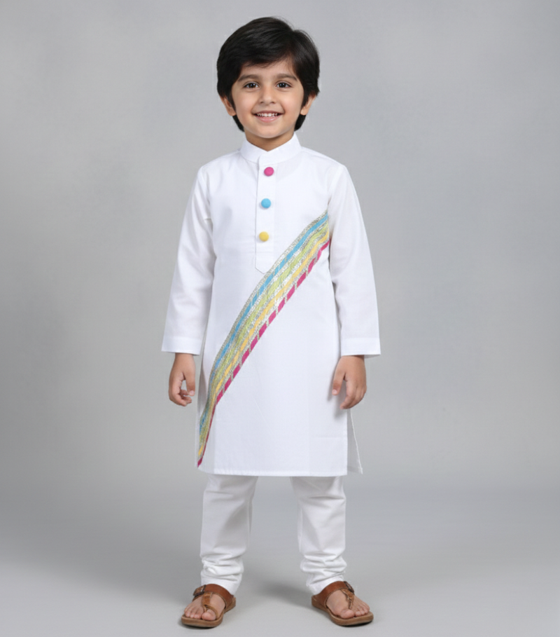 colourful Gota kurta set