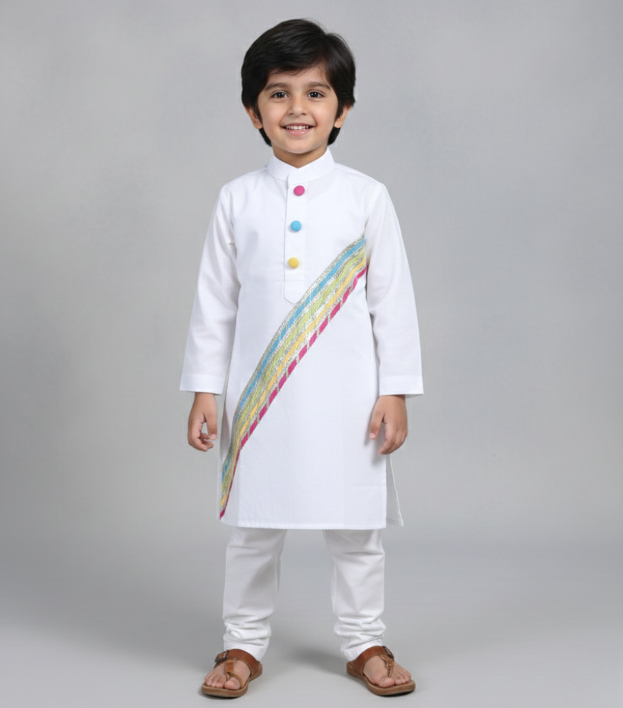 colourful Gota kurta set