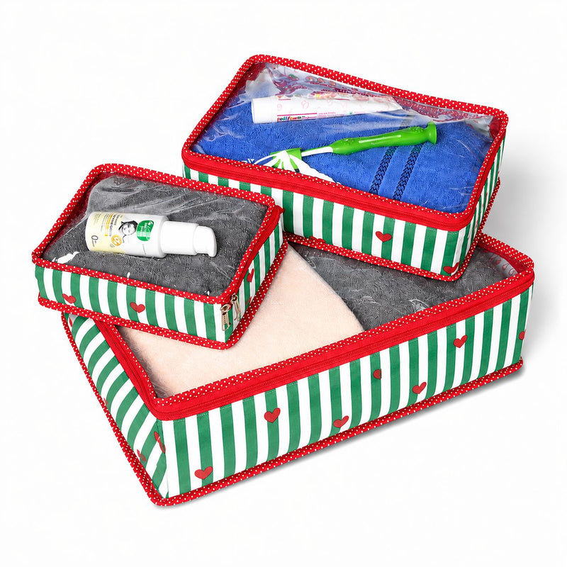 Organiser set- Green Hearts