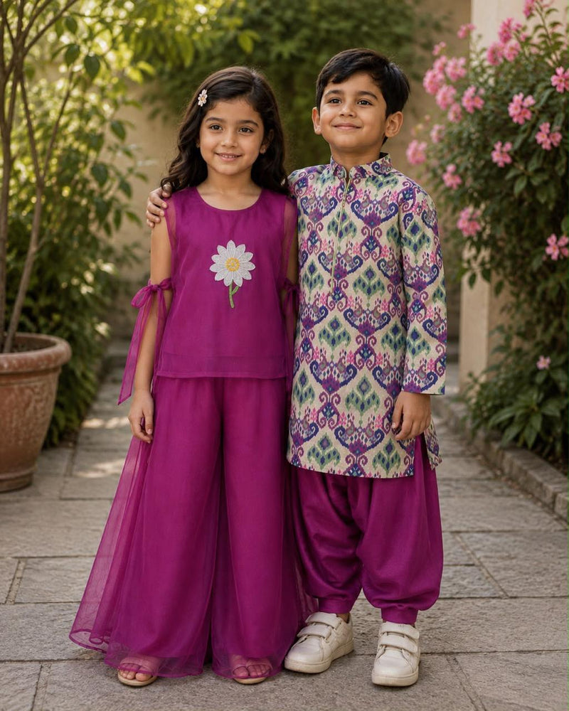 Purple knot set