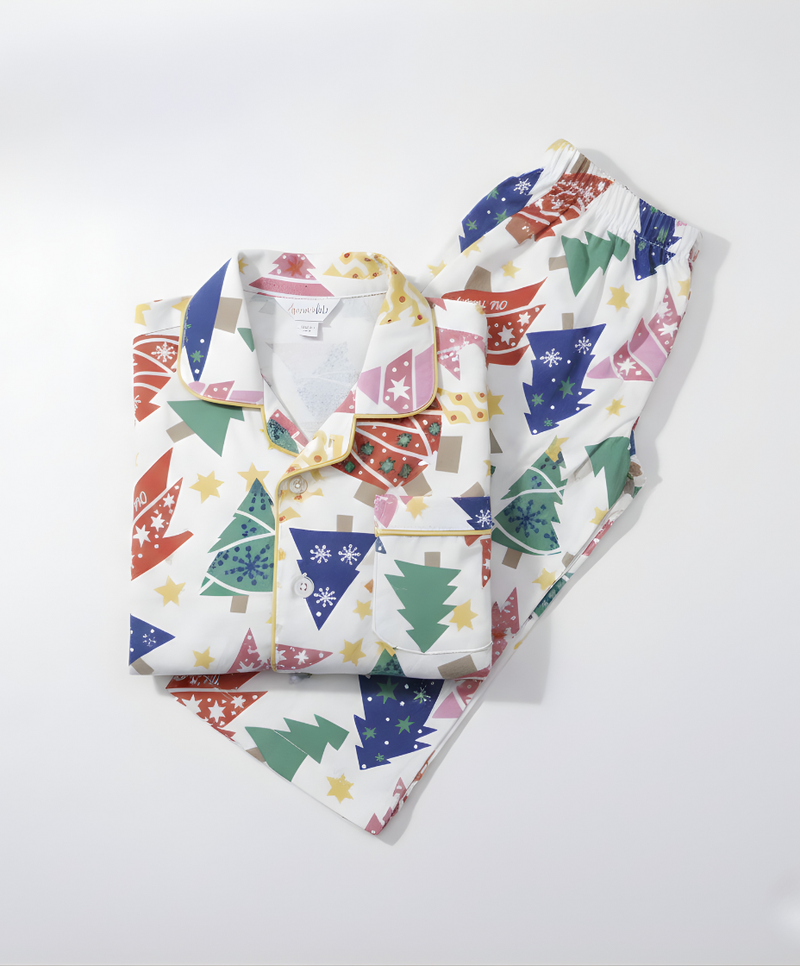 Multicolour Print Festive Forest - For Boys and Girls