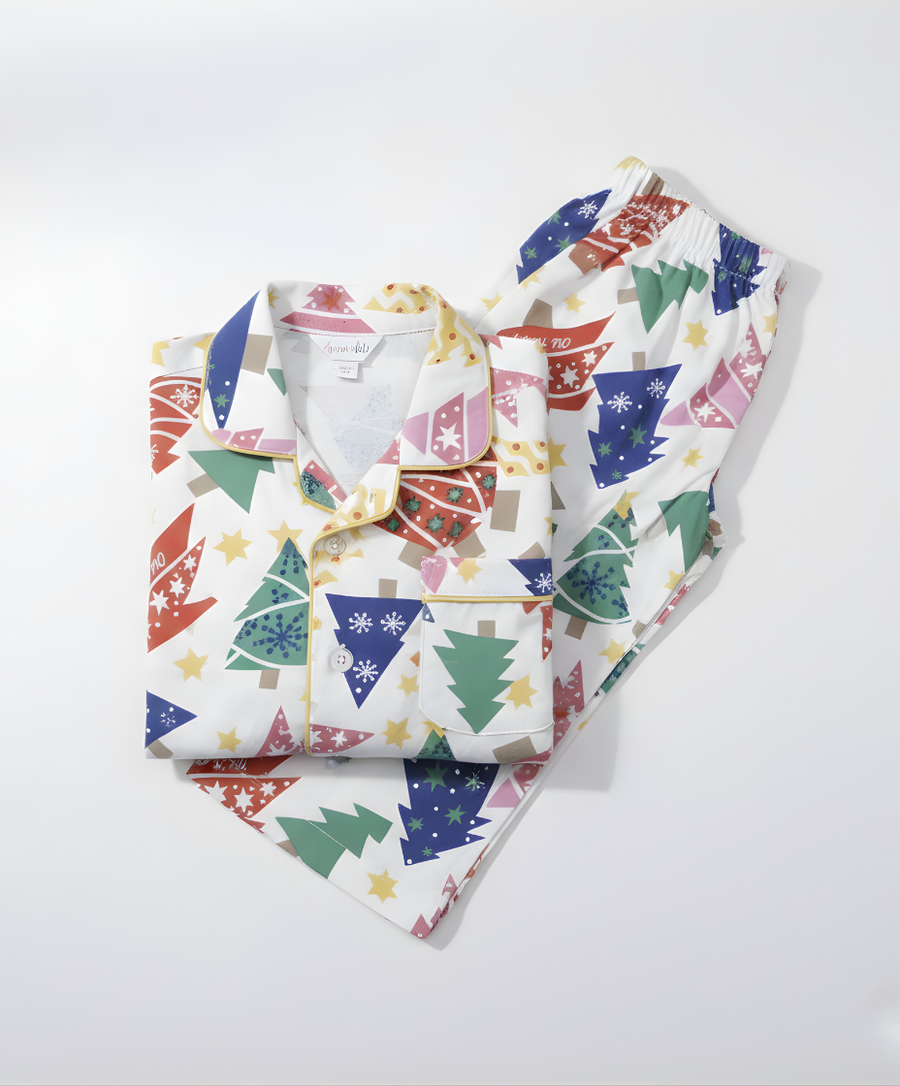 Multicolour Print Festive Forest - For Boys and Girls